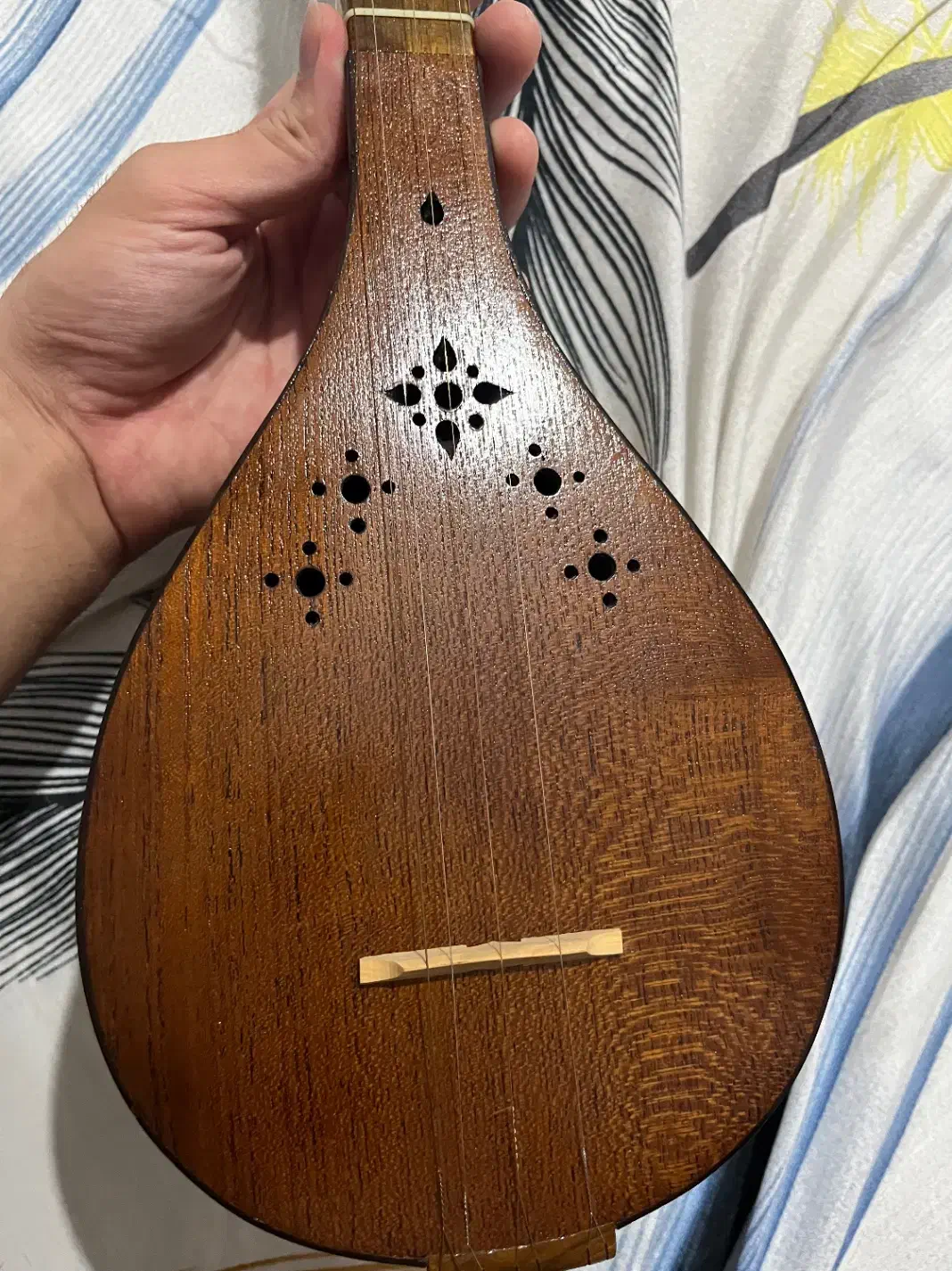 سه تار نو + کیس|سازهای سنتی|آمل, |دیوار