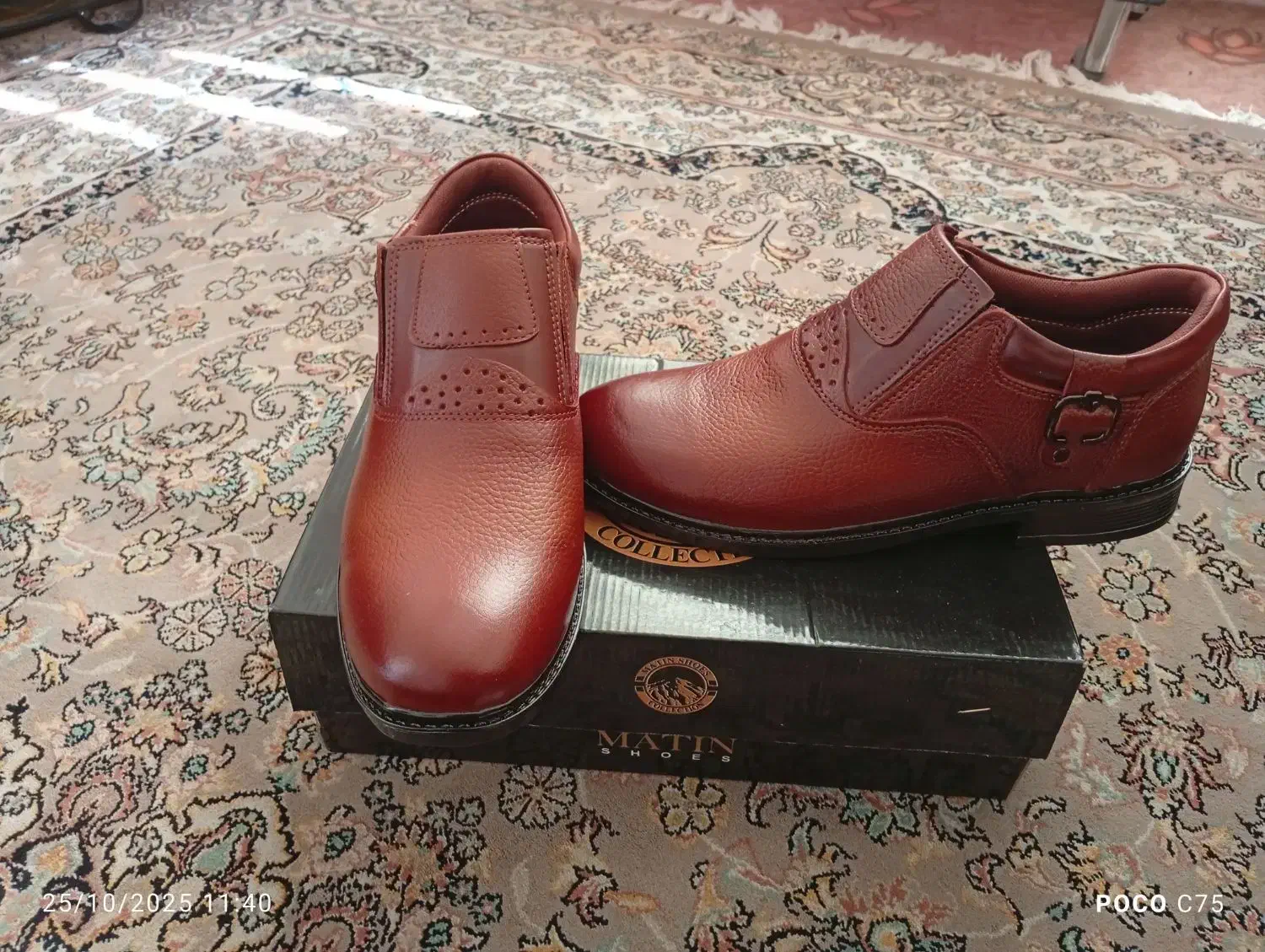 کفش چرم طبیعی|کیف، کفش، کمربند|زنجان, |دیوار