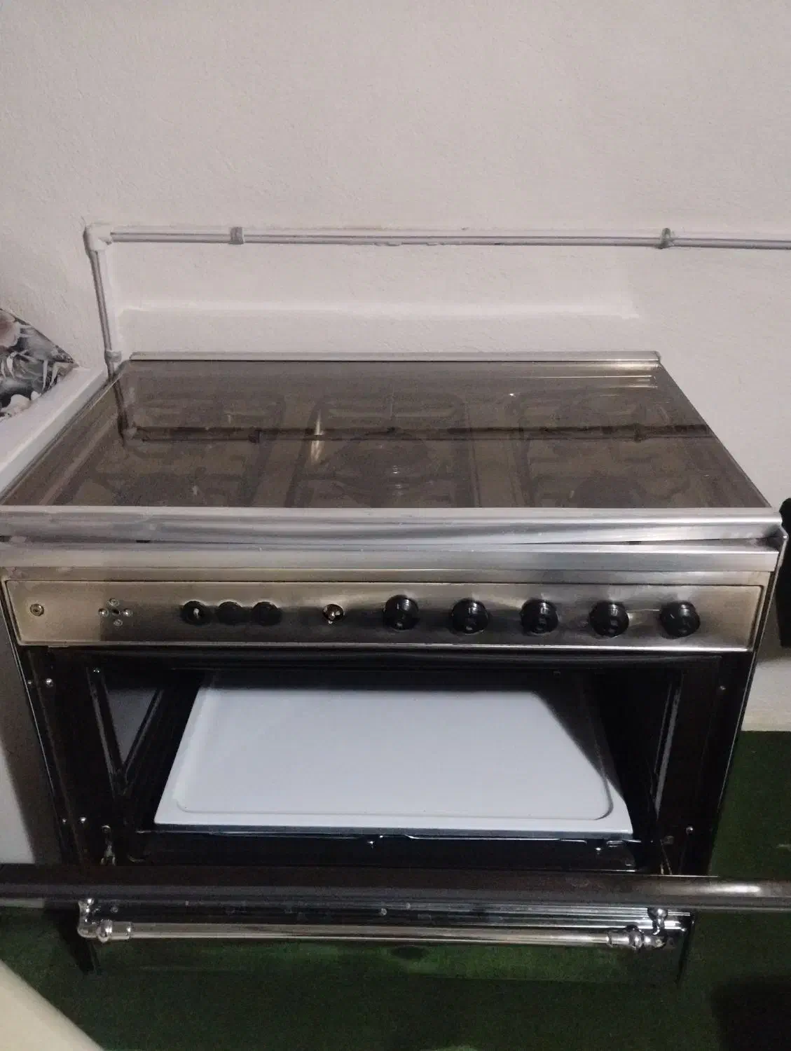 فر گاز تمام استیل|اجاق گاز و لوازم برقی پخت‌وپز|سلماس, |دیوار