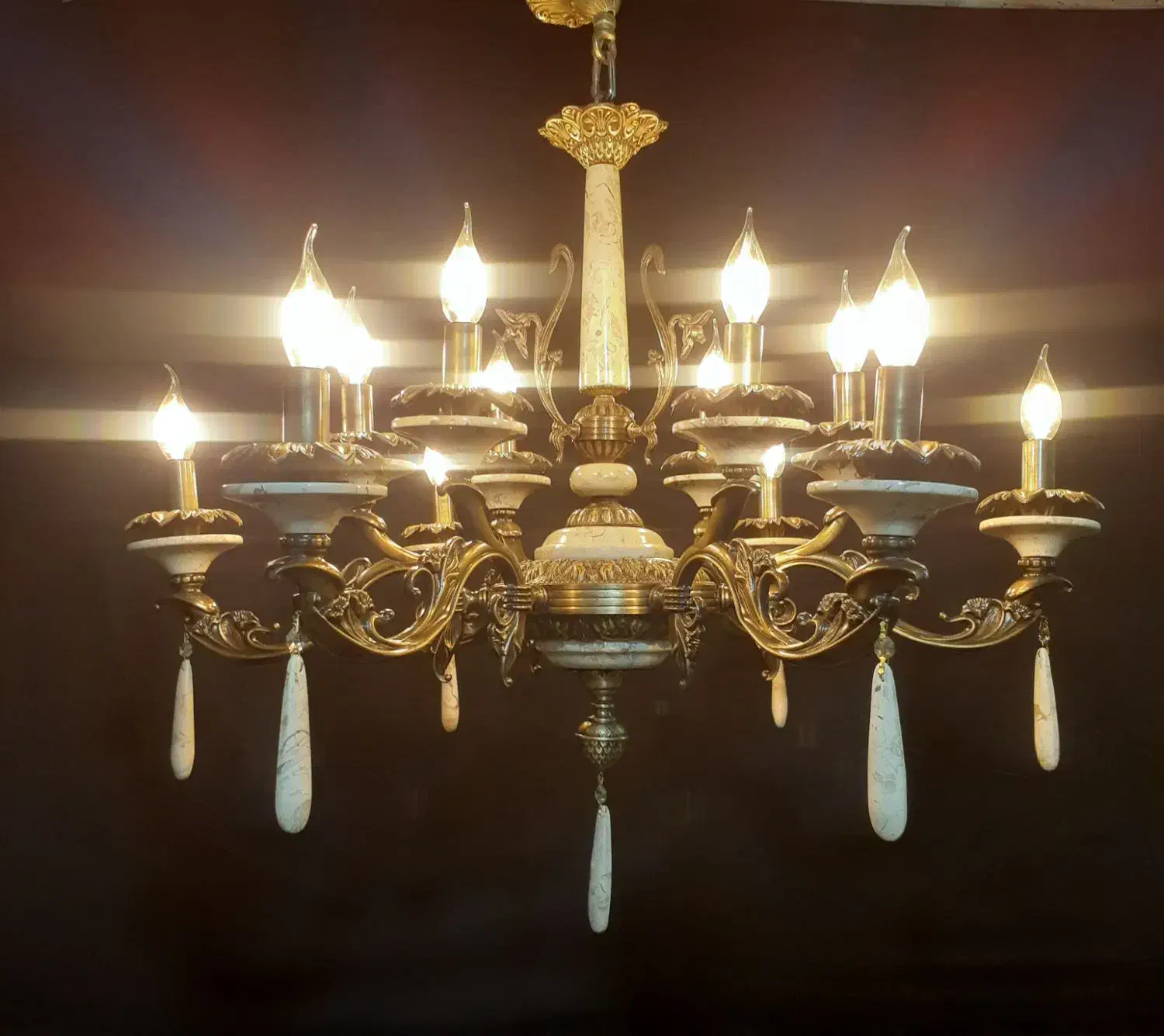 تولیدی لوستر های برنز و آلیاژ|لوستر و چراغ آویز|فردوسیه, |دیوار