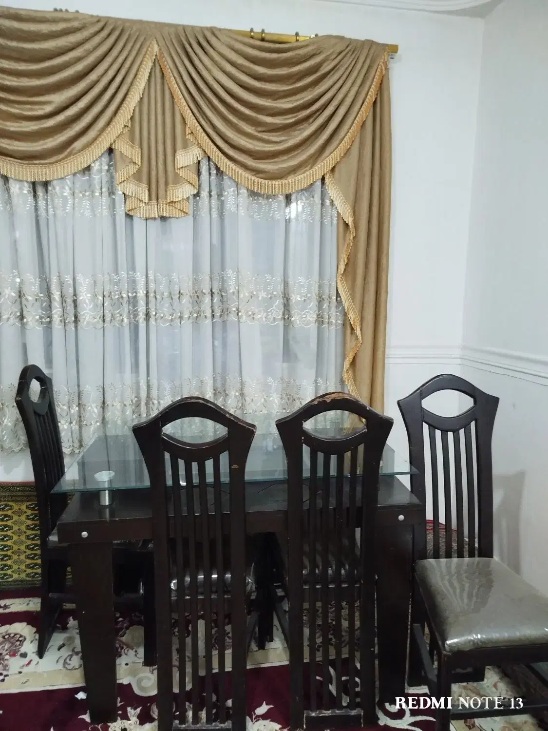 میز غذا خوری ۴ نفره|میز و صندلی غذاخوری|علی‌آباد کتول, |دیوار