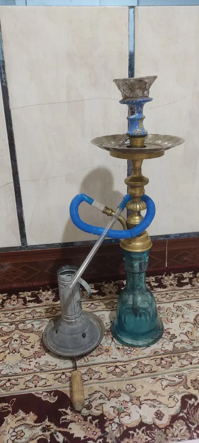 قیلون برنجی در حد نو|کلکسیون و سرگرمی|نهاوند, |دیوار