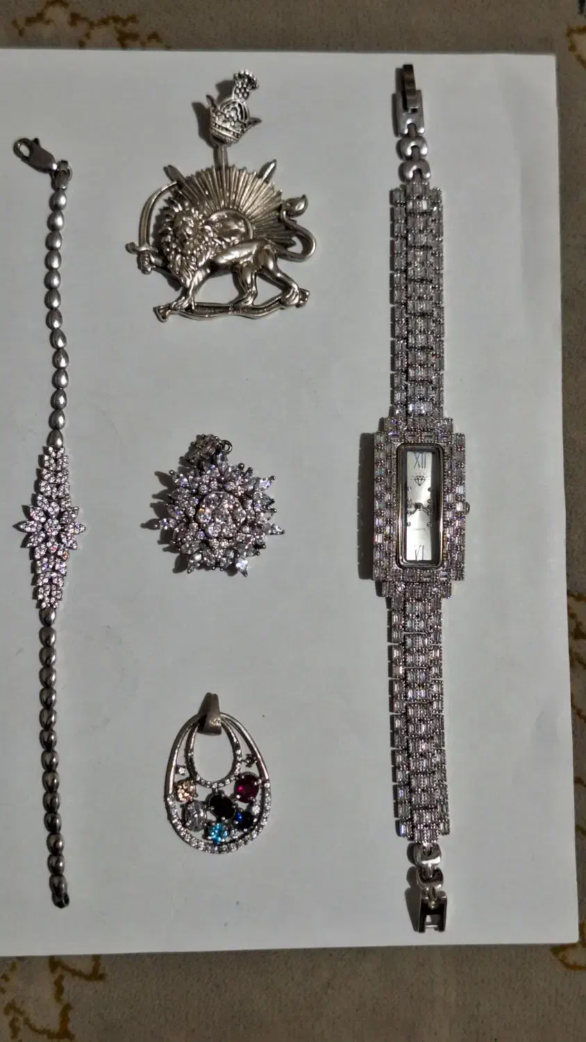 نقره ساعت انگشتر رکاب آویز دستبند پلاک زیور آلات|جواهرات|تهران, مشیریه|دیوار