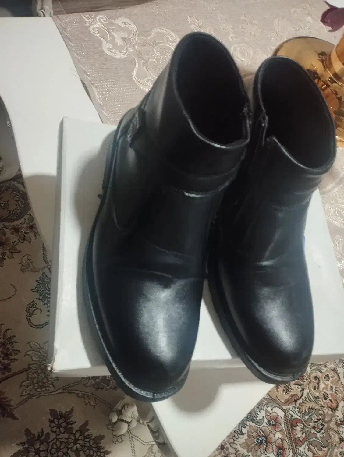 نیم بوت مردانه مشکلی  اصلا استفاده نشده|کیف، کفش، کمربند|دورود, |دیوار