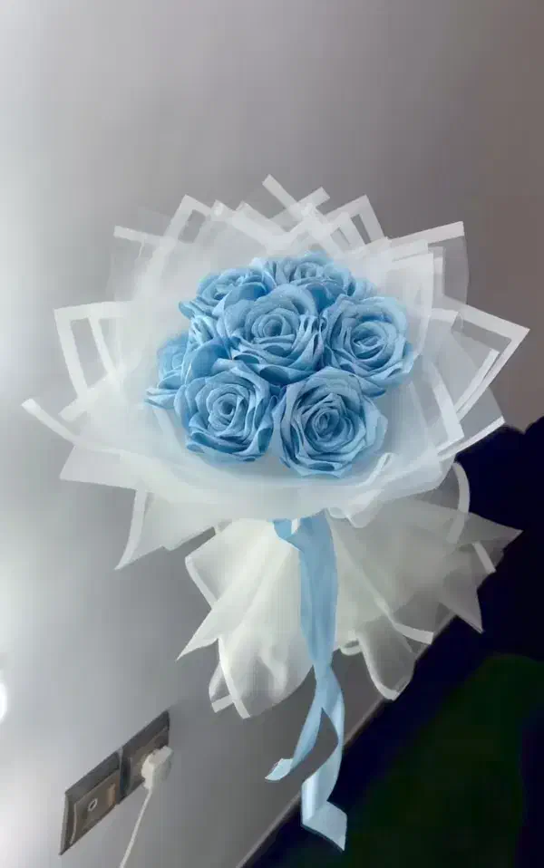 گل روبانی باکس گل فلاوربگ|گل مصنوعی|سقز, |دیوار