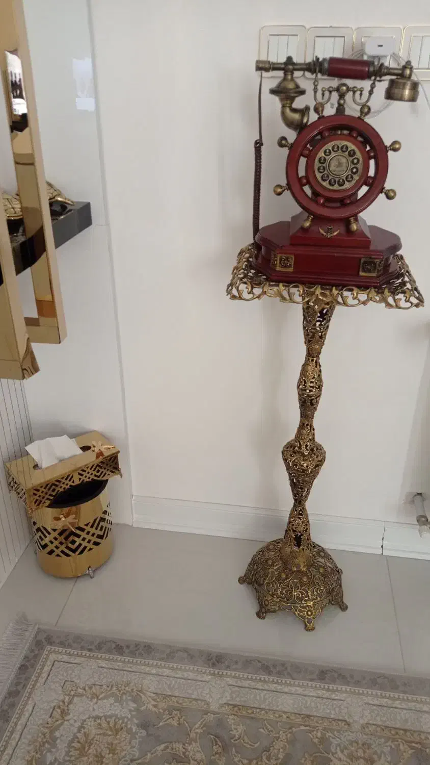 میز تلفن برنز|میز تلفن|قم, باجک سه|دیوار