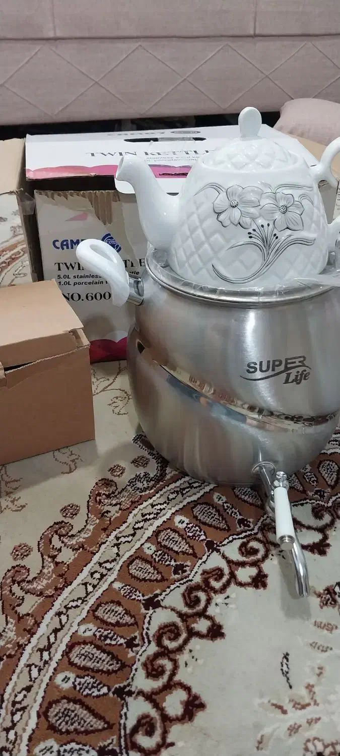 کتری قوری نو|قوری، کتری، قهوه‌ساز دستی|پرند, فاز ۱|دیوار