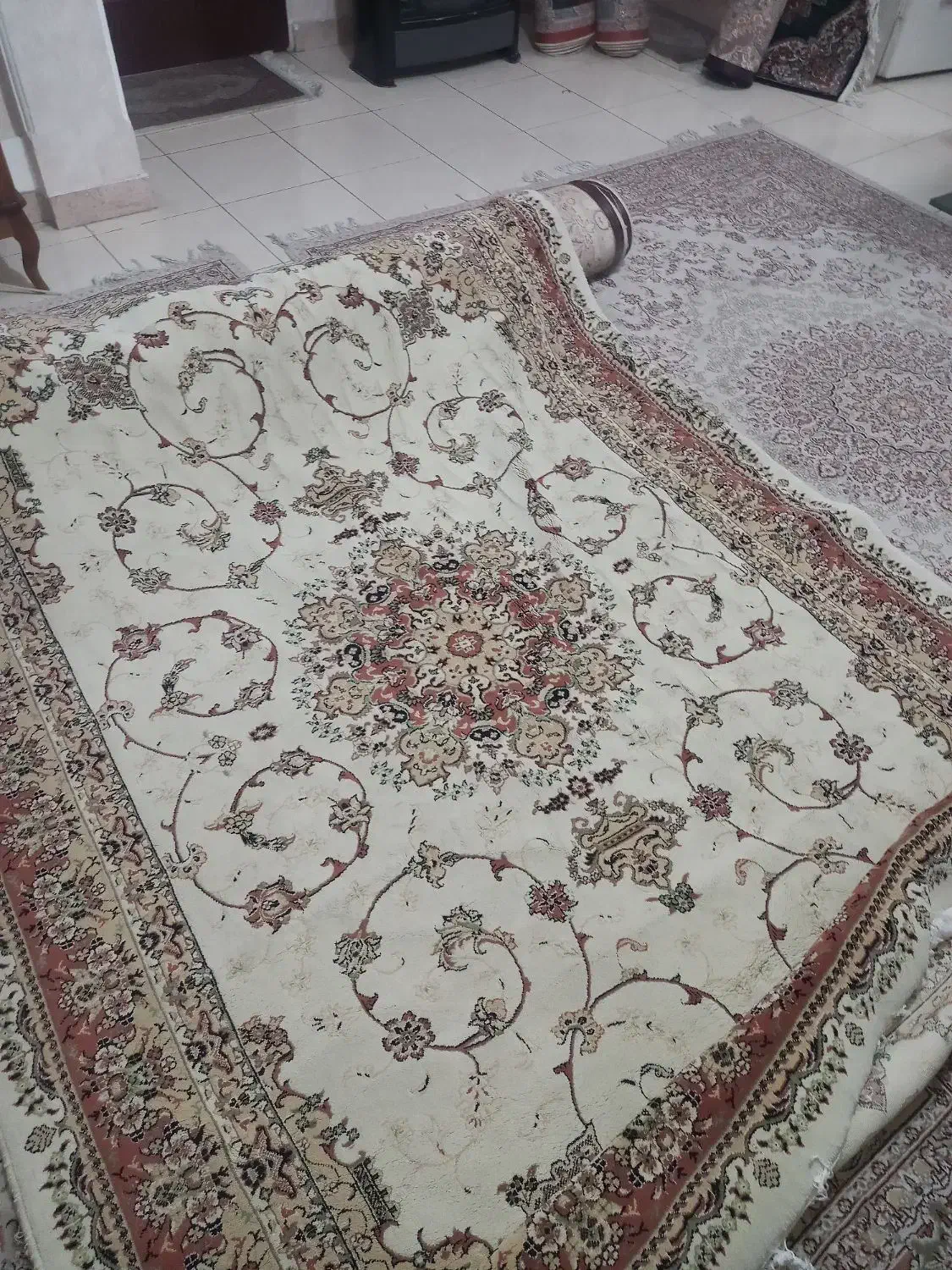 ۴ تخته فرش ۶ متری ۷۰۰ شانه|فرش|ری, شهرری|دیوار