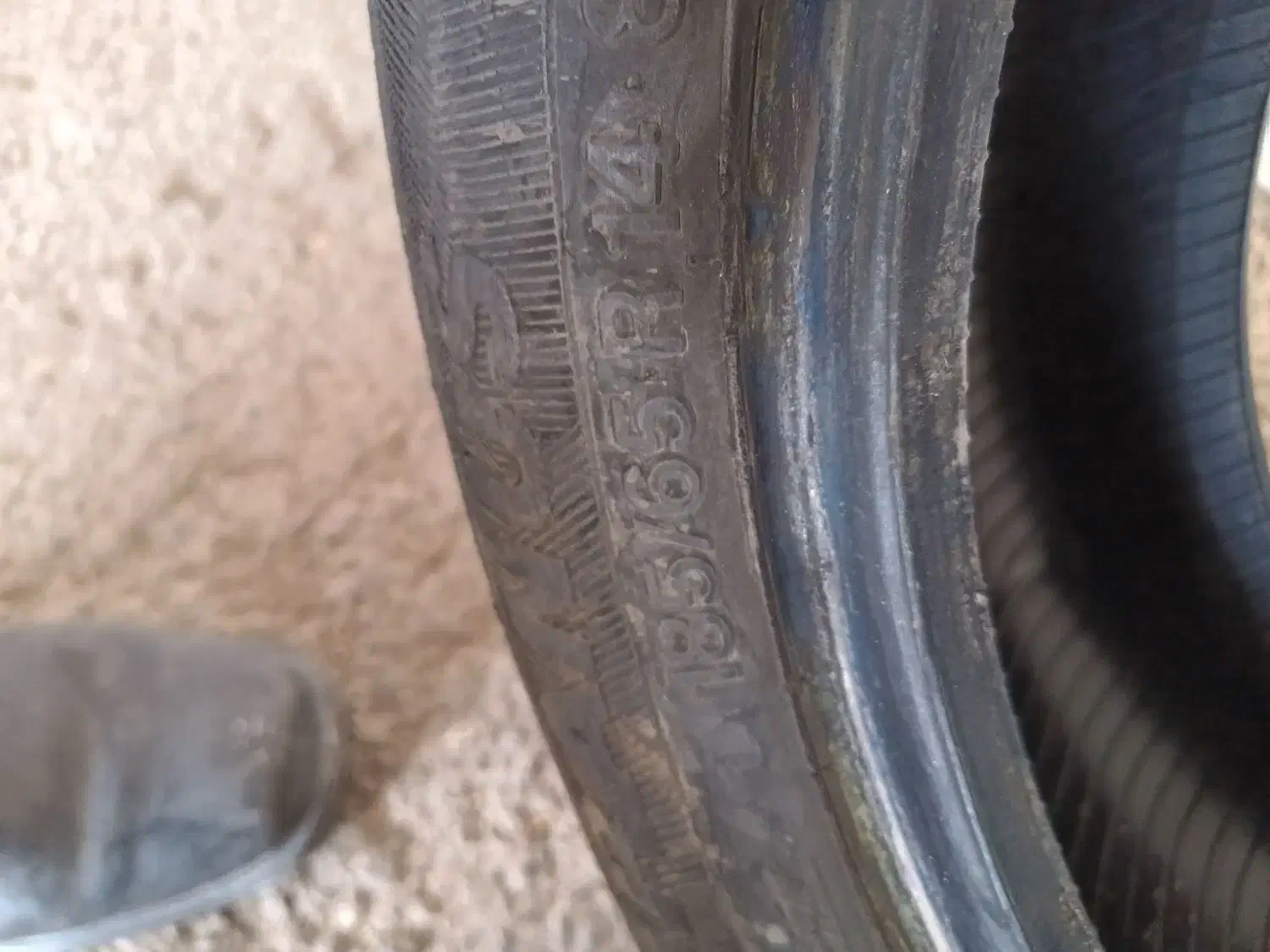 لاستیک 206|قطعات یدکی و لوازم جانبی|قره پشتلو, |دیوار