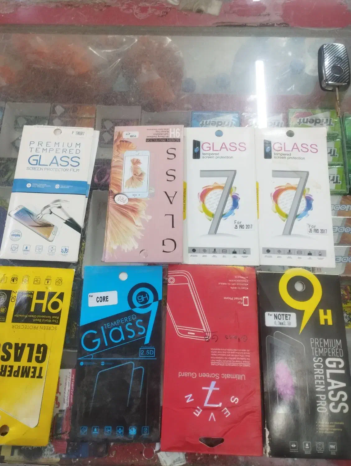 گلس گوشی زیر قیمت فقط عمده|لوازم جانبی موبایل و تبلت|بندر گناوه, |دیوار