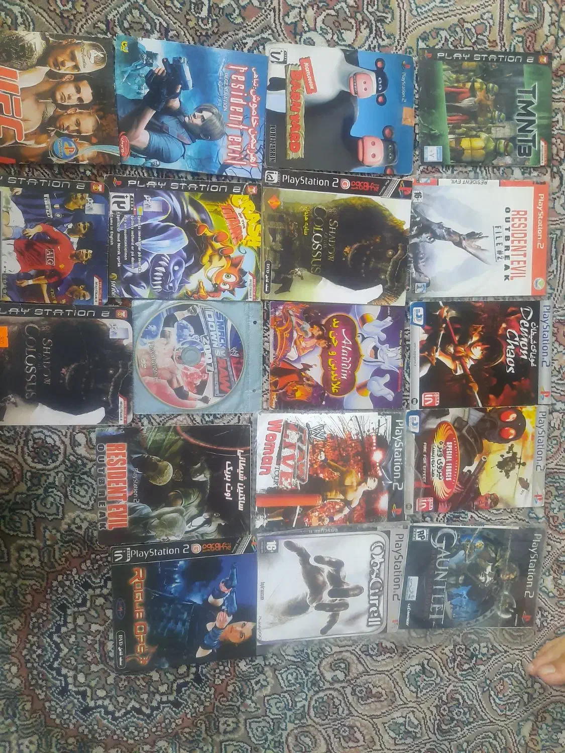 ۴۶ تا باز x box و ۱۴۰ بازی ps2|کنسول، بازی ویدئویی و آنلاین|مشهد, گلبرگ|دیوار