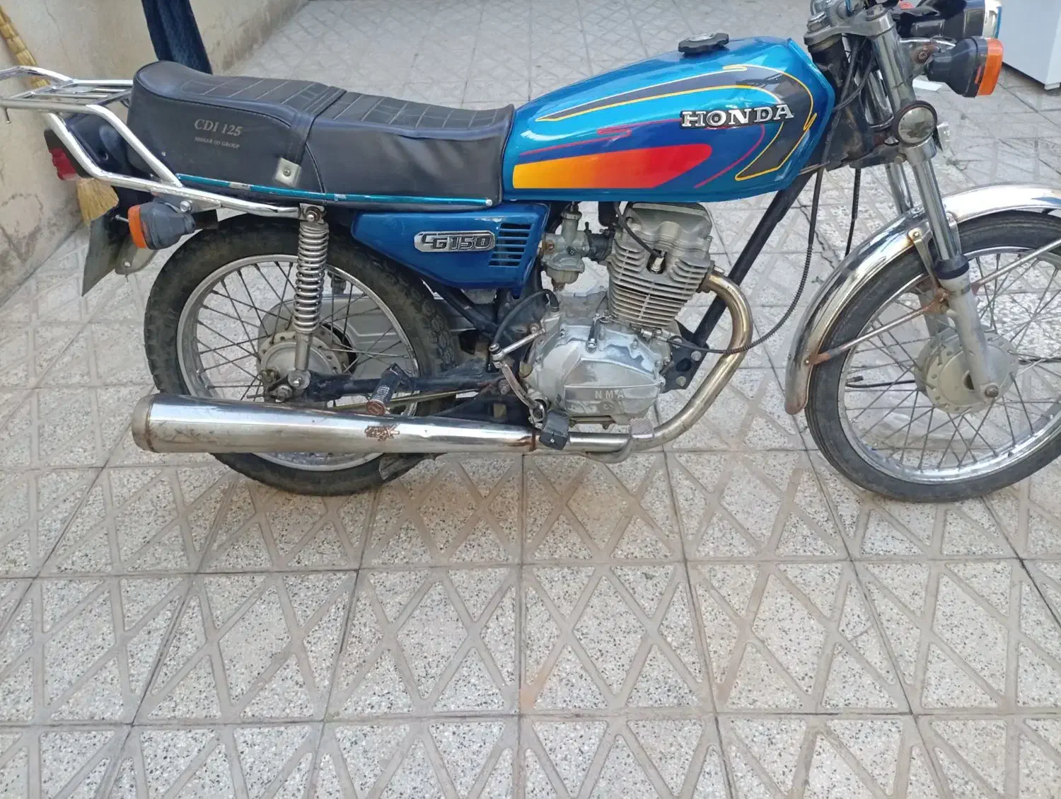 موتورسیکلت ۱۲۵.پلاک ملی|موتورسیکلت|گنبد کاووس, |دیوار