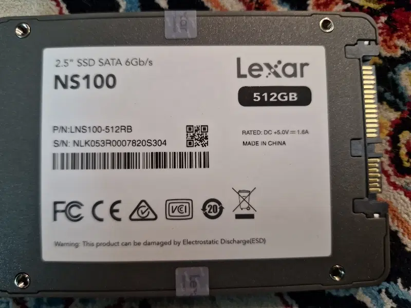 SSD LEXAR NS100 512G|قطعات و لوازم جانبی رایانه|تهران, امام حسین|دیوار
