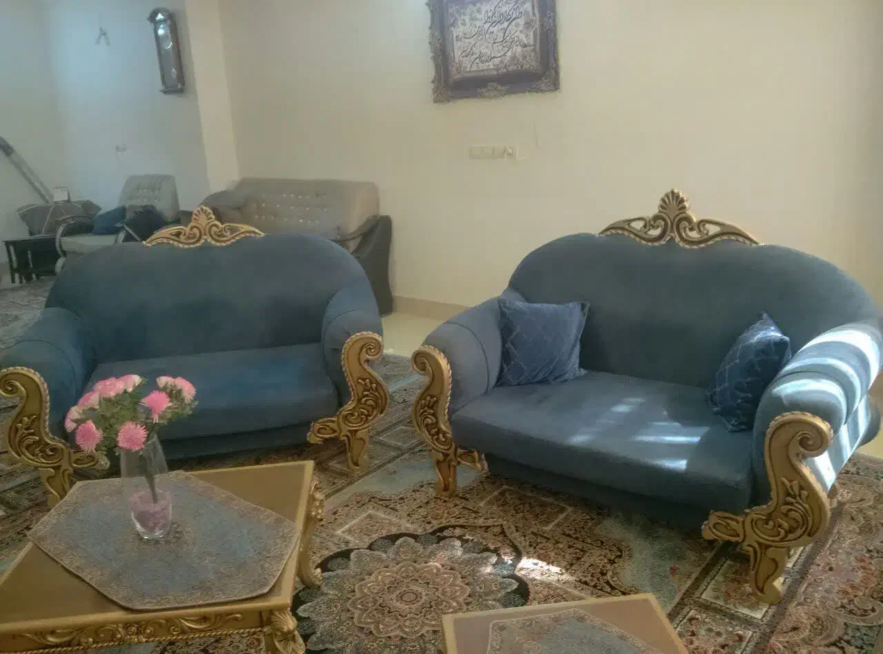 مبل سلطنتی در حد نو|مبلمان خانگی و میز عسلی|شاهرود, |دیوار