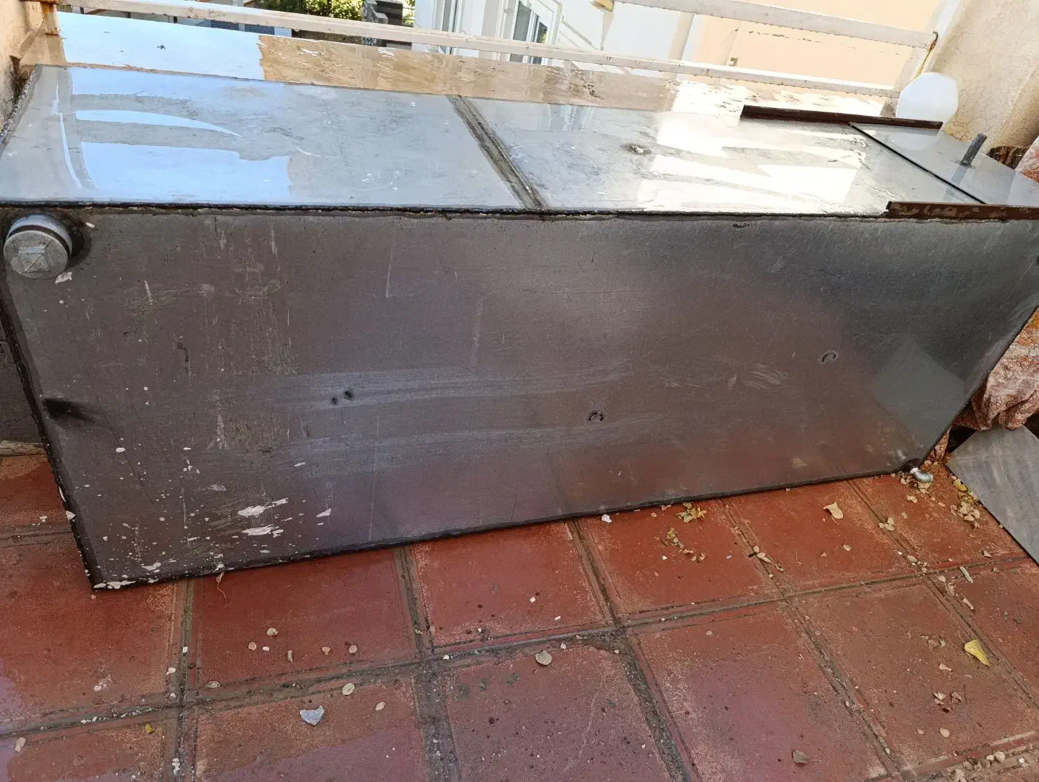 منبع آب گالوانیزه|مصالح و تجهیزات ساختمان|طالقان, |دیوار