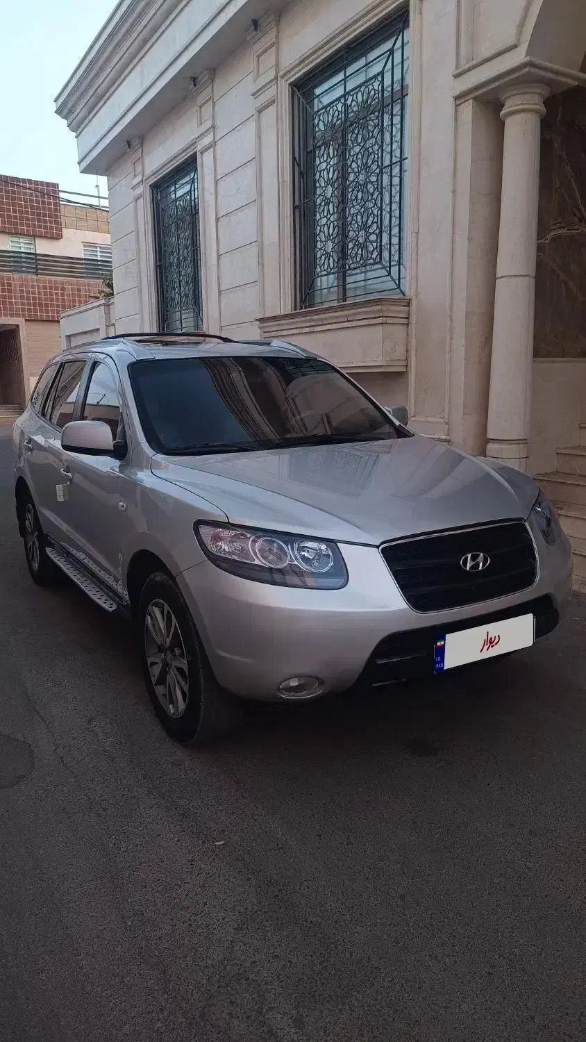 سانتافه2007فول نقره ای در حد صفر زرند|خودرو سواری و وانت|کرمان, |دیوار