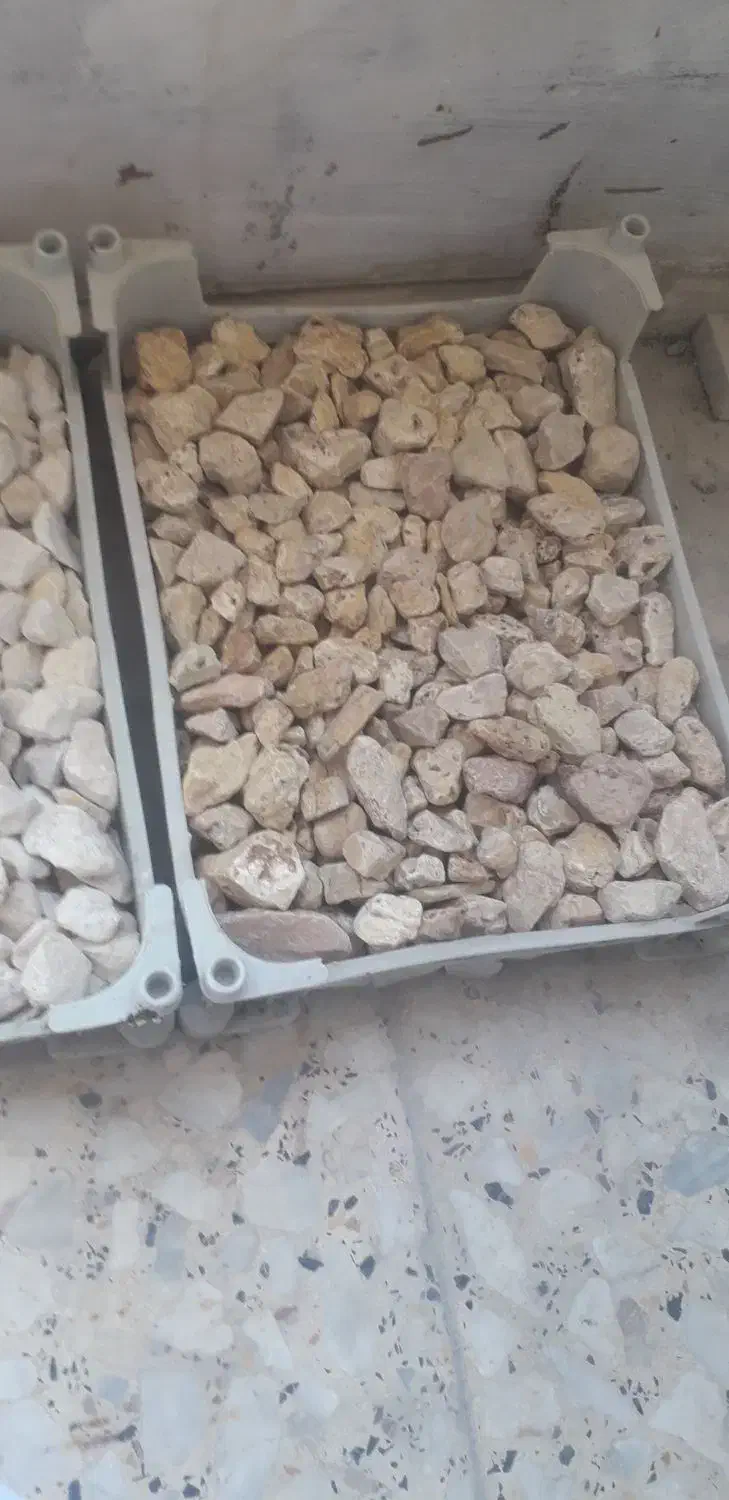 شن رنگی سفید لیمویی|مصالح و تجهیزات ساختمان|اراک, |دیوار