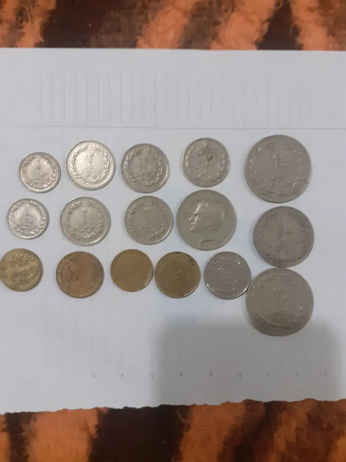 سکه های قدیمی اززمان محمدرضاشاه|کلکسیون سکه، تمبر، اسکناس|علیآباد کتول, |دیوار