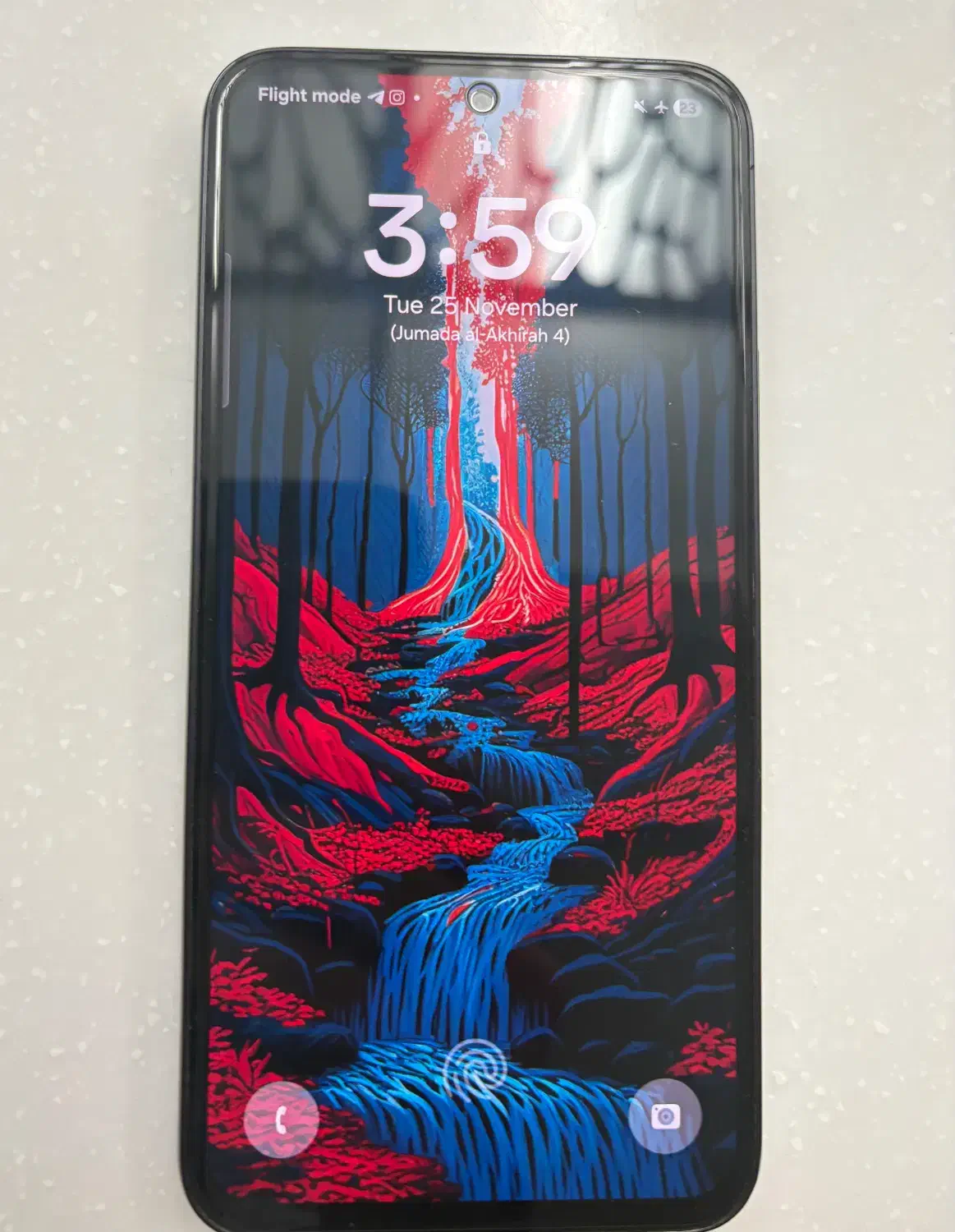 samsung سامسونگ galaxy a54 مشکی 256|موبایل|تهران, مهران|دیوار