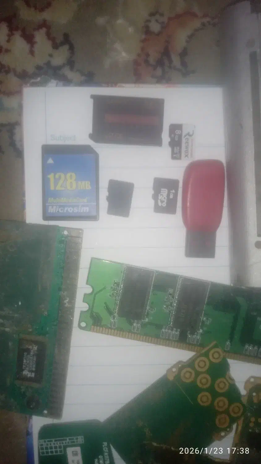 رم وفلش وگوشی اوراقی و...|لوازم جانبی موبایل و تبلت|اردبیل, |دیوار