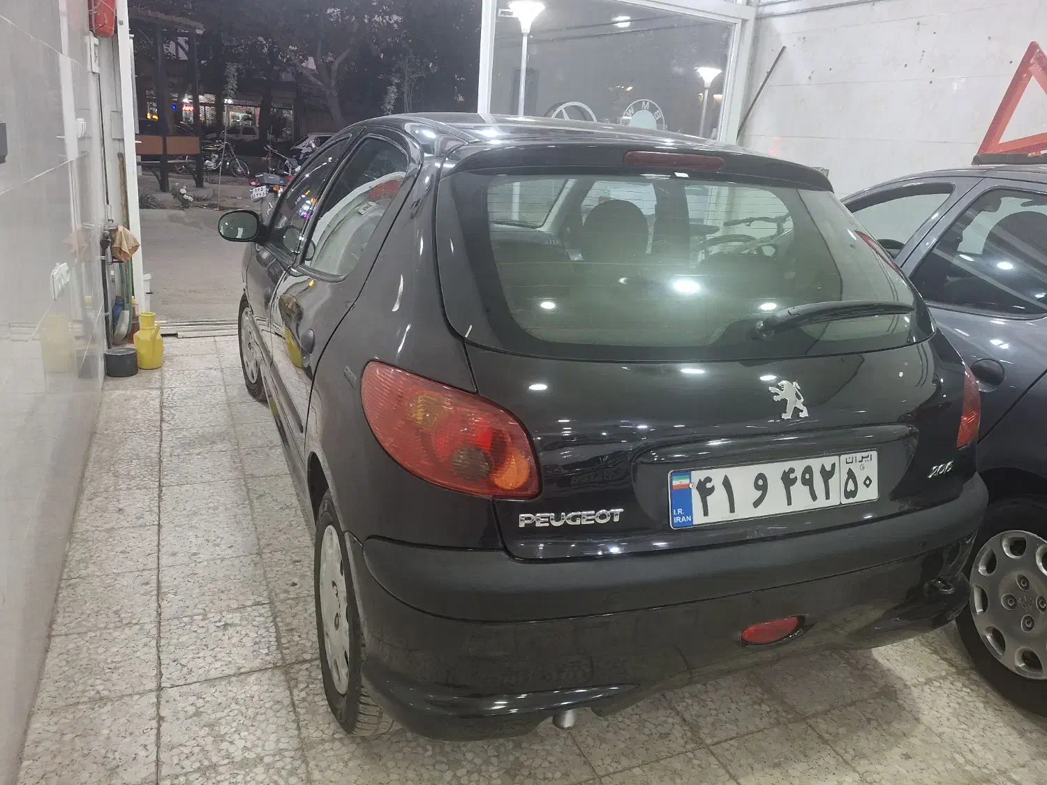 ۲۰۶ تیپ ۵ مشکی متالیک|خودرو سواری و وانت|اصفهان, جاوان|دیوار