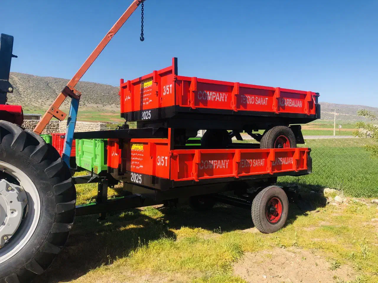 تریلی تریلی دوچرخ ادوات کشاورزی ارسال رایگان|قطعات یدکی و لوازم جانبی|کرمانشاه, |دیوار