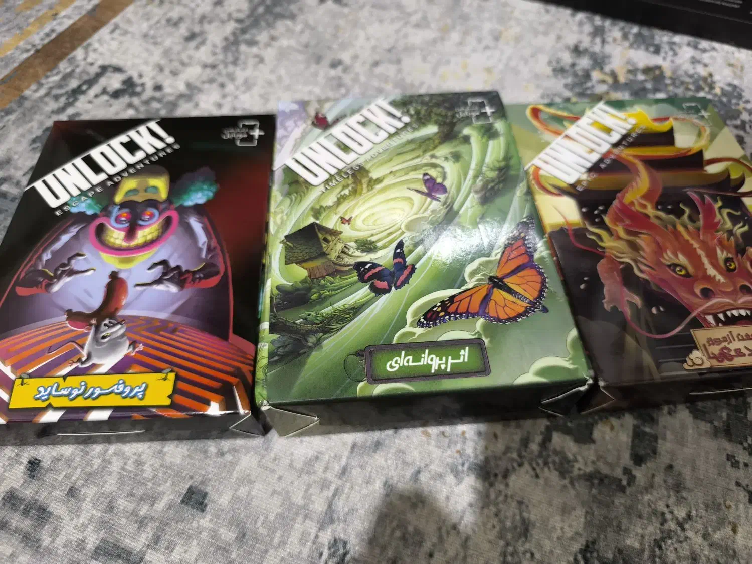 بازی فکری اتاق فرار، Exit و Unlock|اسباببازی|تهران, شهرک استقلال|دیوار