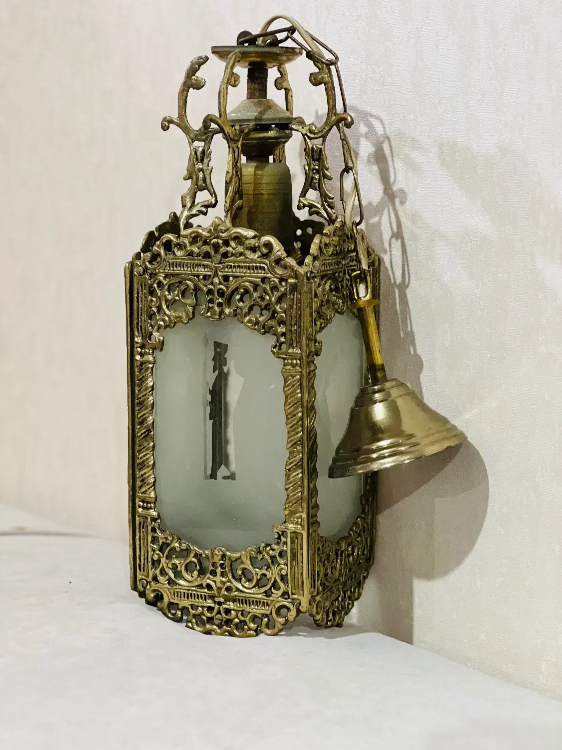 ست ۵ تکه لوستر برنزی|لوستر و چراغ آویز|ساری, |دیوار