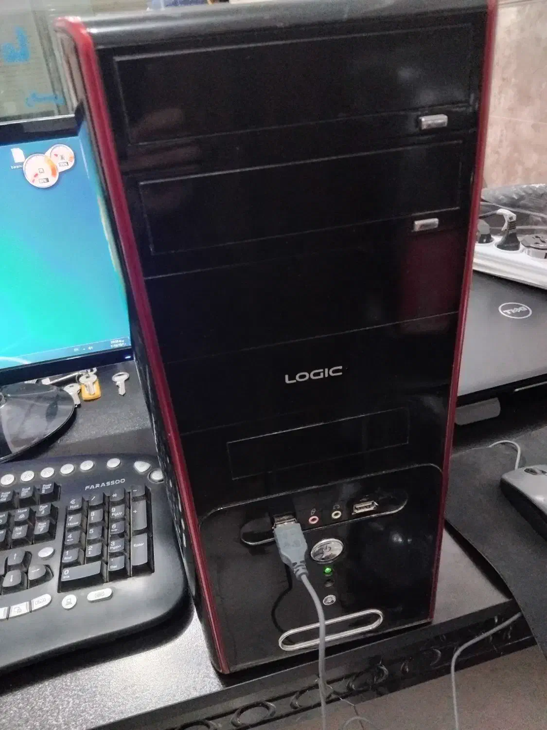 کاپیوتر خانگی تمیز و کاملا سالم|رایانه رومیزی|رشت, پاره بیجار|دیوار