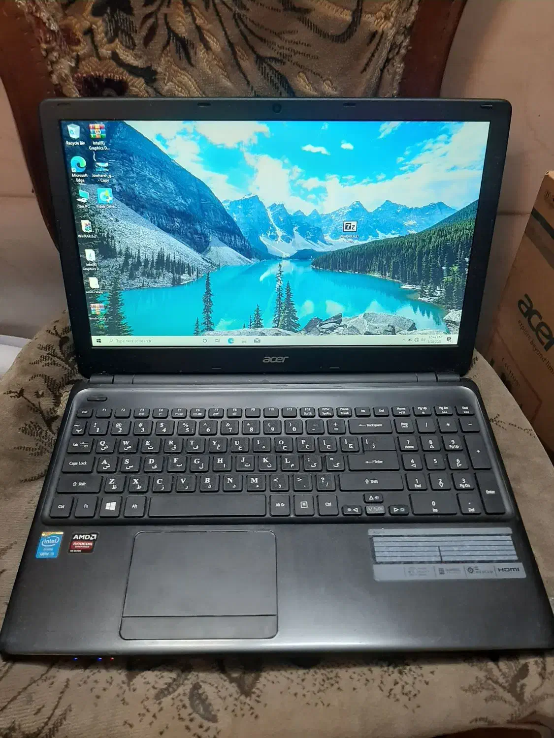 لپ تاپi5نسل 4 گرافیک1 گیگ Acer|رایانه همراه|اصفهان, مسجد مصلی|دیوار