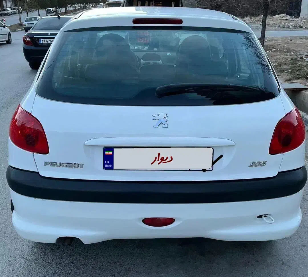 206 تیپ 5 خانگی|خودرو سواری و وانت|مهاباد (آذربایجان غربی), |دیوار