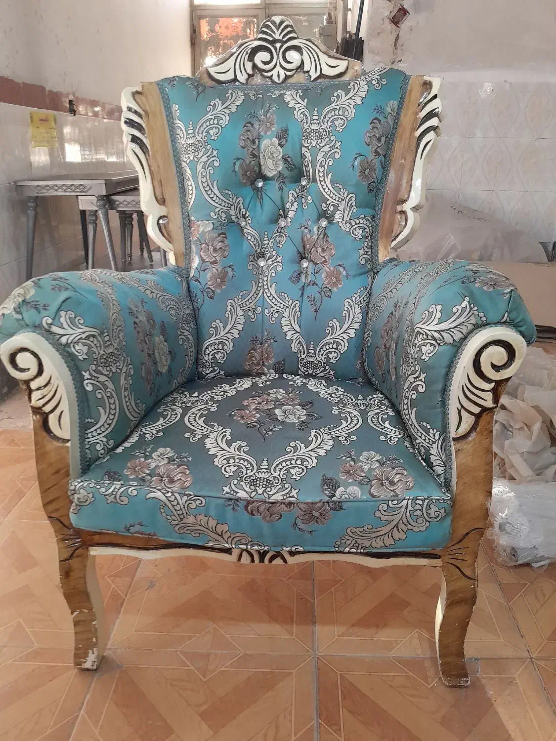 مبل ۷نفره نهارخوری ۸نفره|مبلمان خانگی و میز عسلی|اهر, |دیوار