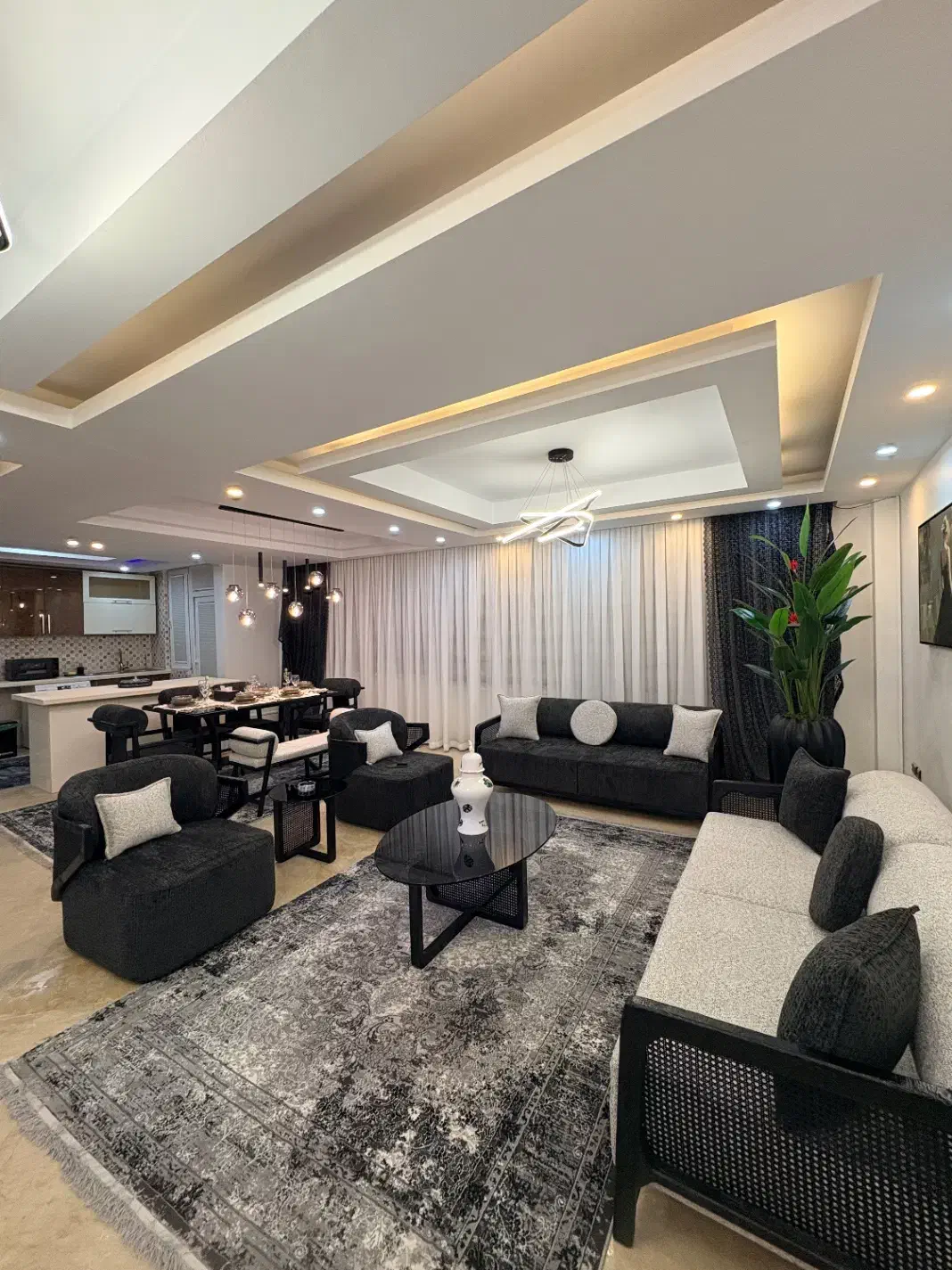 لوکس ترین واحد در تاپ لوکیشن سعادت آباد|اجارهٔ کوتاه‌مدت آپارتمان و سوئیت|تهران, سعادت‌آباد|دیوار