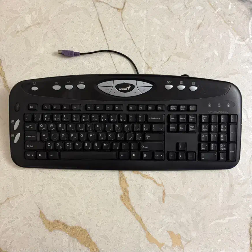 کیبرد جنیوس ps2|قطعات و لوازم جانبی رایانه|تبریز, |دیوار