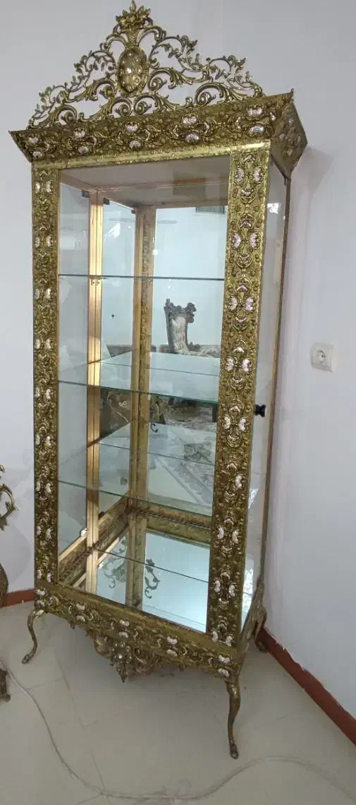 بوفه برنجی|بوفه، ویترین، کنسول|محمدیه-قزوین, |دیوار