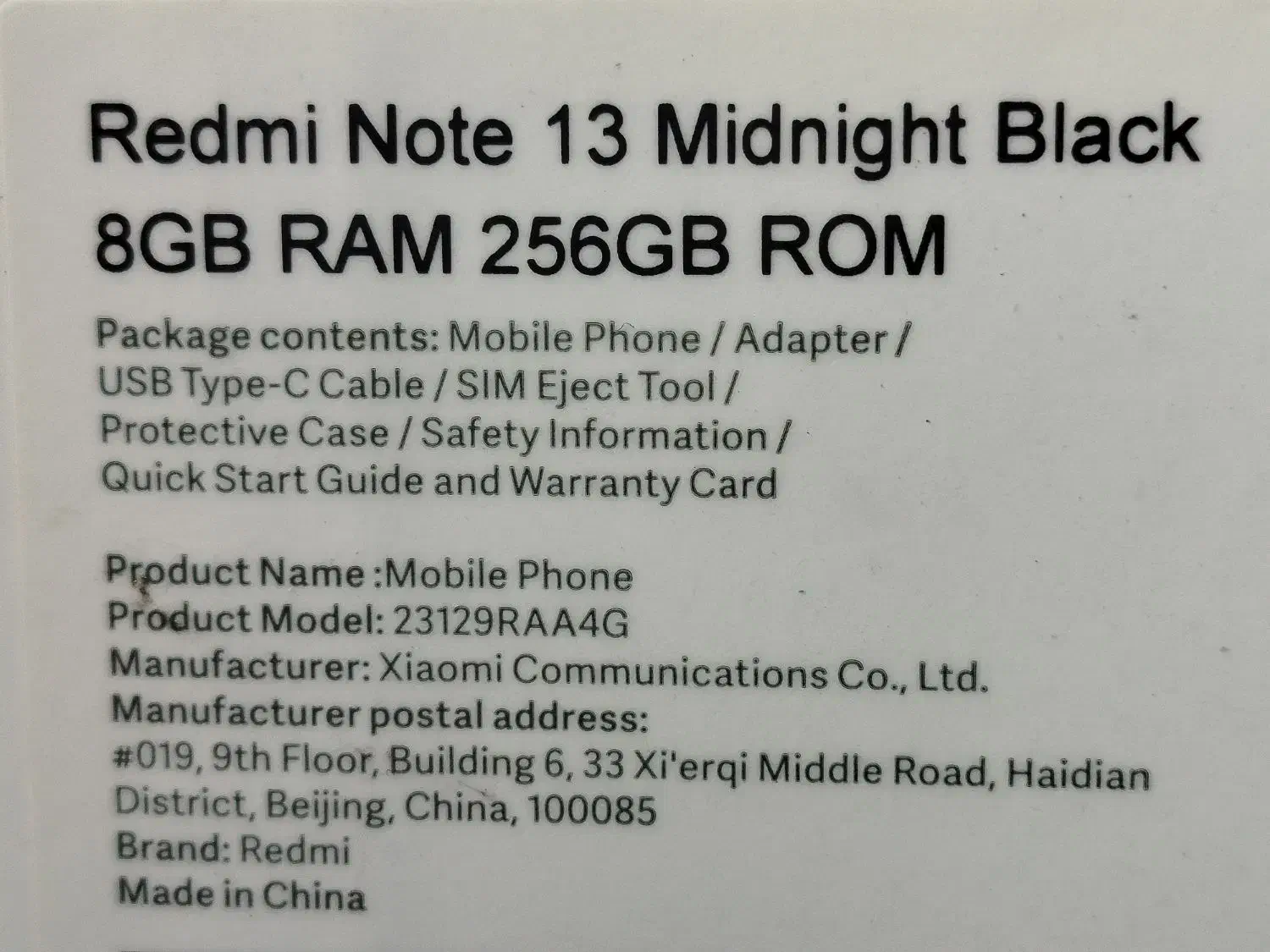 گوشی Redmi Note13|موبایل|جیرفت, |دیوار