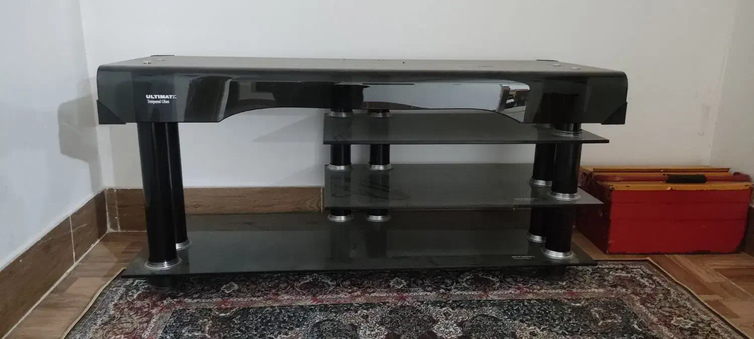 زیر تلویزیونی شیشه ای|میز تلویزیون|گنبد کاووس, |دیوار