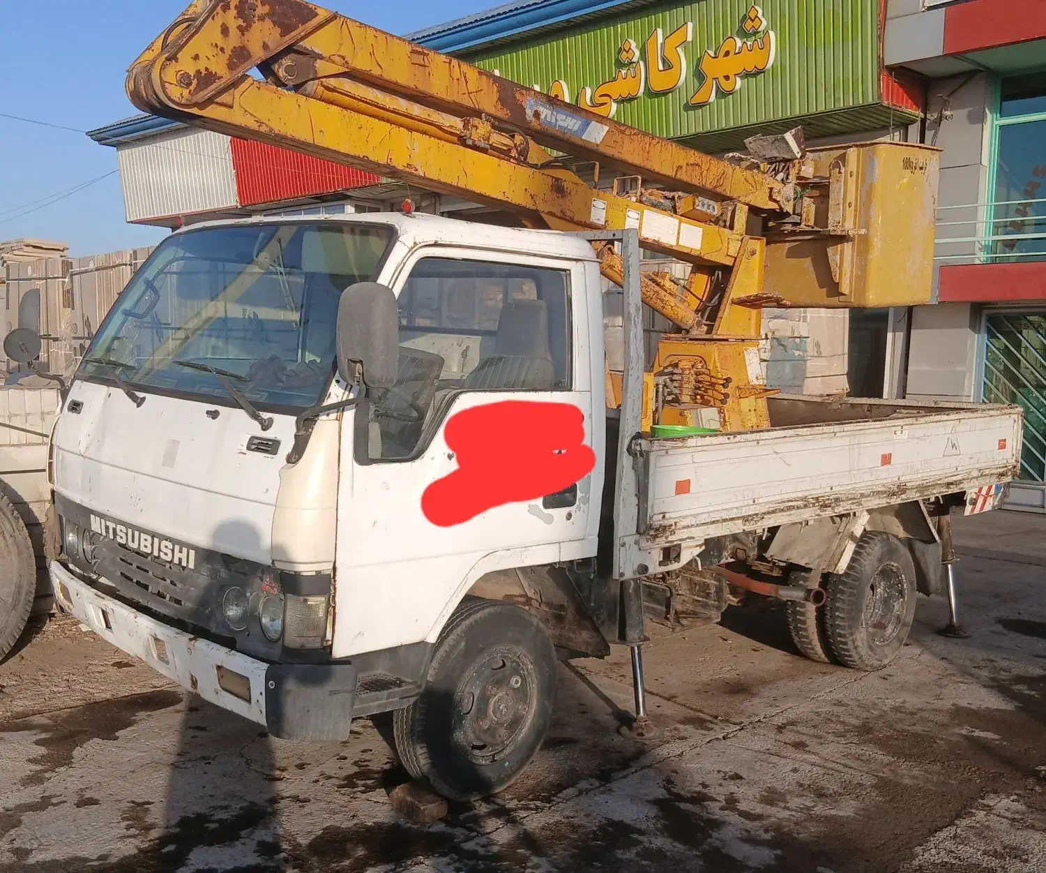 بالابر میتسوبیشی|ماشینآلات صنعتی|اقبالیه, |دیوار