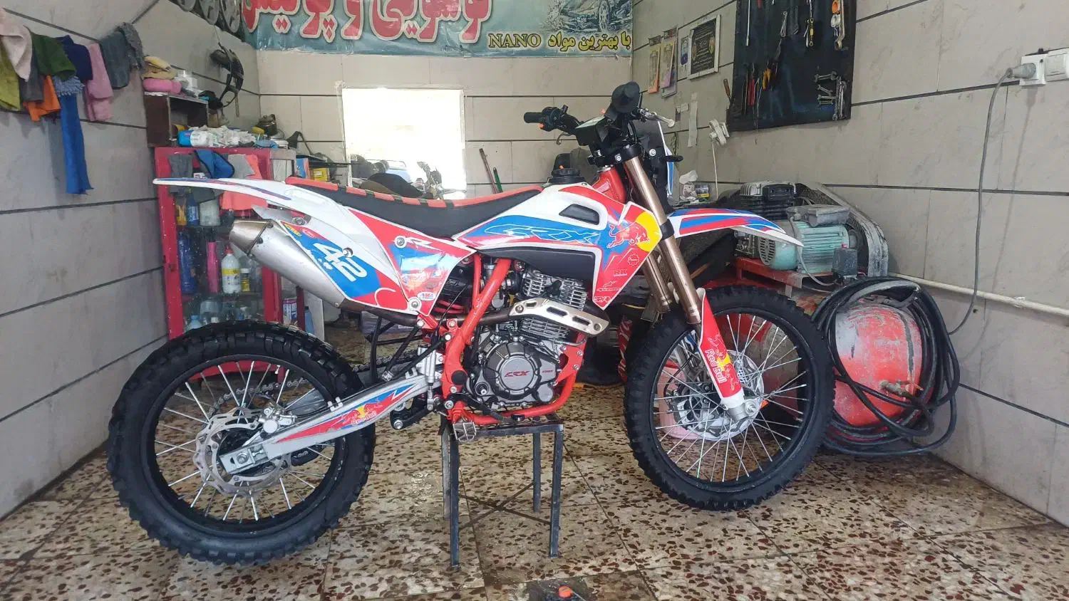 موتور تریلcrx250|موتورسیکلت|قزوین, |دیوار
