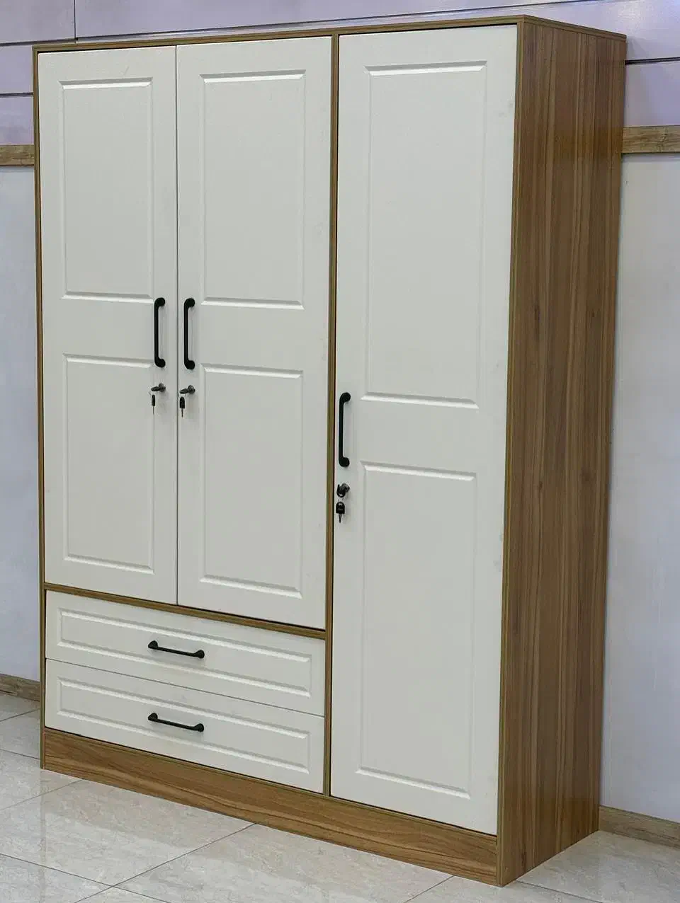 طراحی و ساخت دکوراسیون کابینت کمد سرویس خواب|جاکفشی، کمد، دراور|فومن, |دیوار