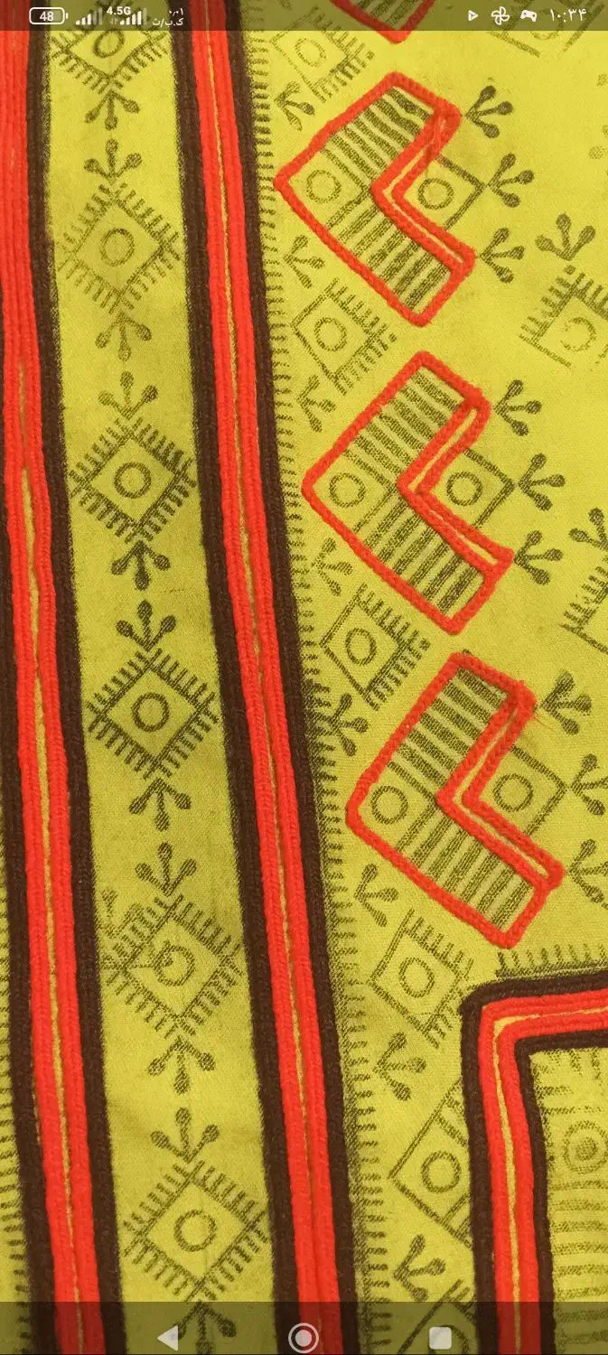 دوخت زنجیر واقع در مکران ۱۰|لباس|ایرانشهر, |دیوار