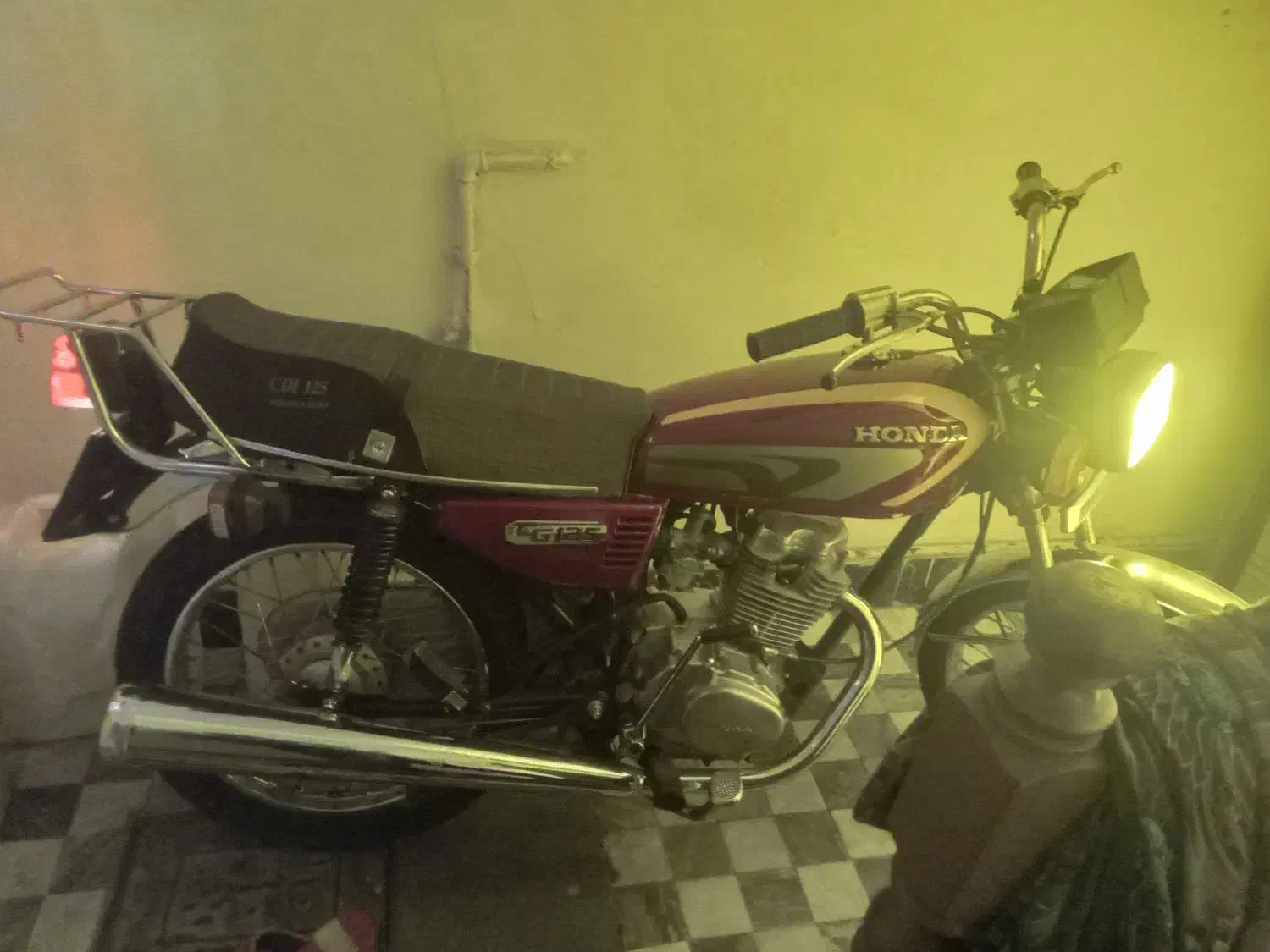 موتور سیکلت ۱۲۵ پلاک ملی قیمت ۴۰۰۰۰۰۰۰تومان|موتورسیکلت|تبریز, |دیوار