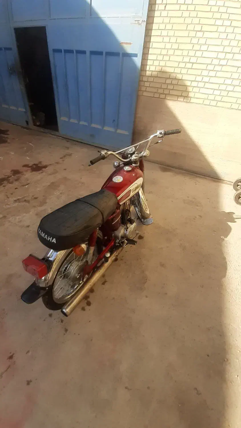 موتور یاماها ۱۰۰ خارجی تموم فابریک مدل ۵۵|موتورسیکلت|اصفهان, محمودآباد|دیوار