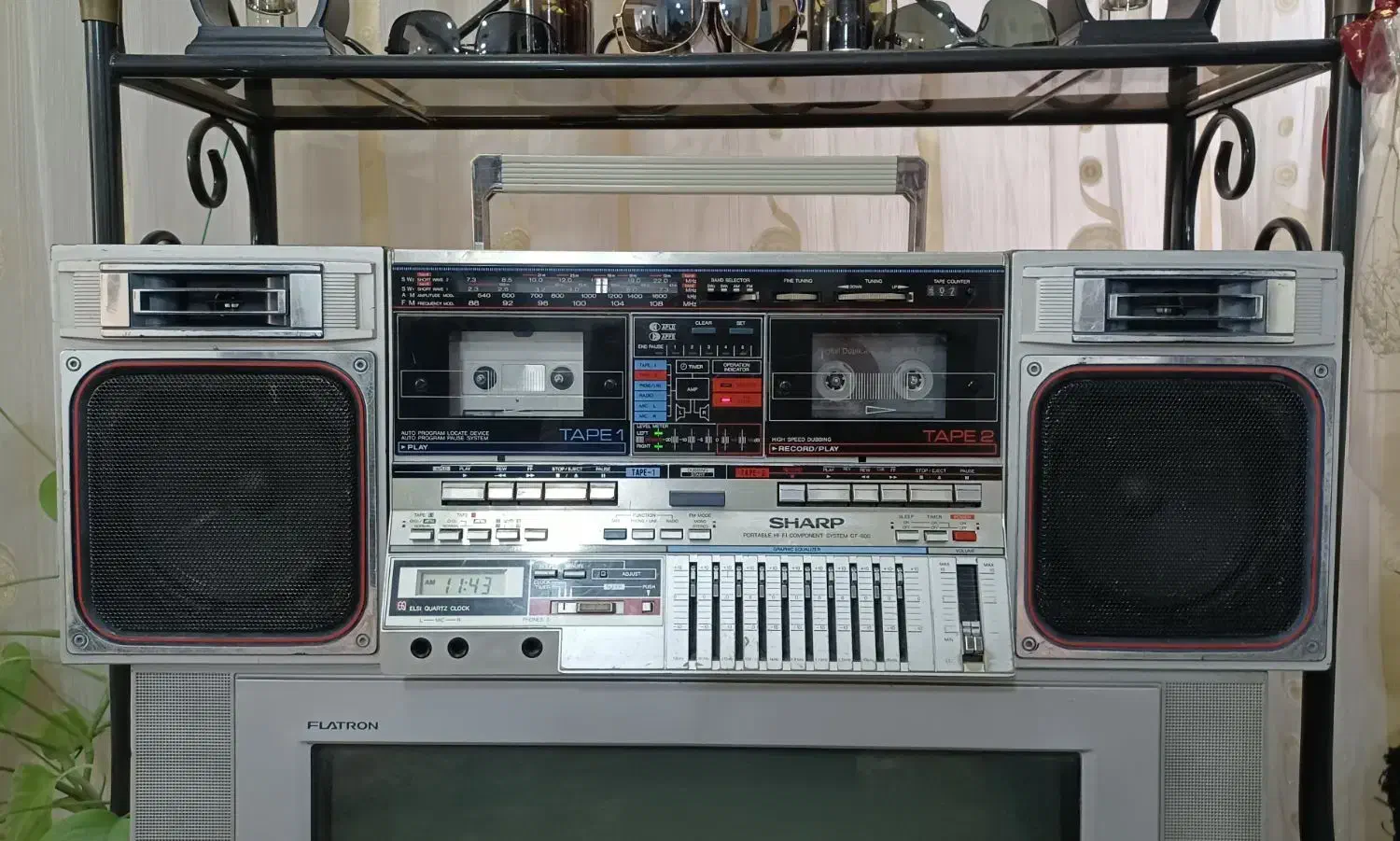 رادیو ضبط شارپ SHARP|سیستم صوتی خانگی|تهران, جیحون|دیوار