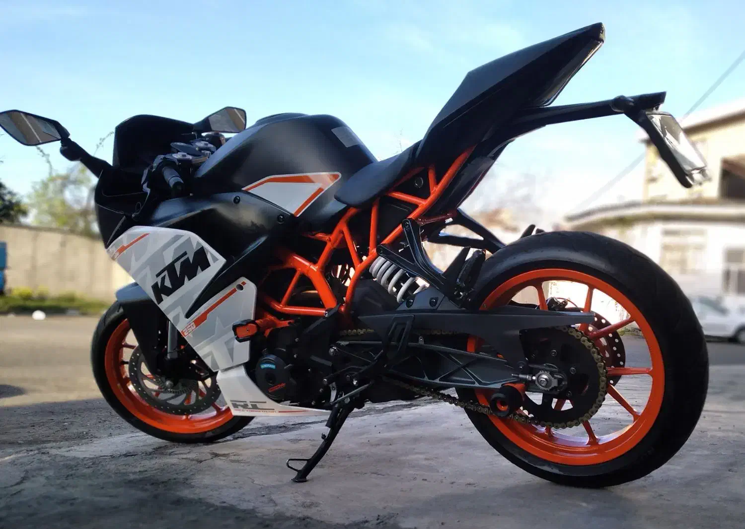 کی تی ام ارسی کم کار KTM rc 250|موتورسیکلت|رشت, استادسرا|دیوار