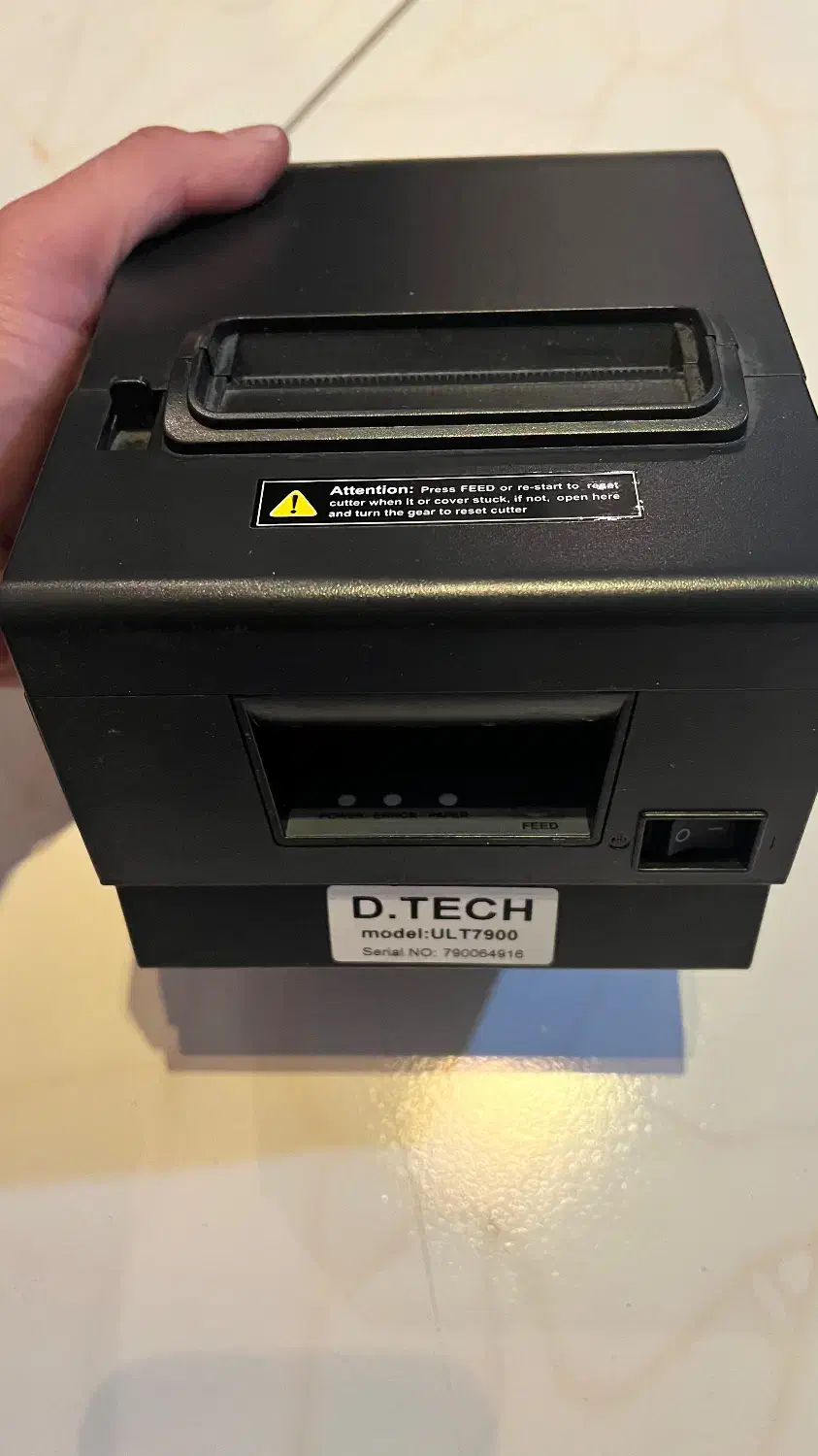 فیش پیرینتر حرارتی D.TECH|پرینتر، اسکنر، کپی، فکس|تهران, تهرانپارس شرقی|دیوار