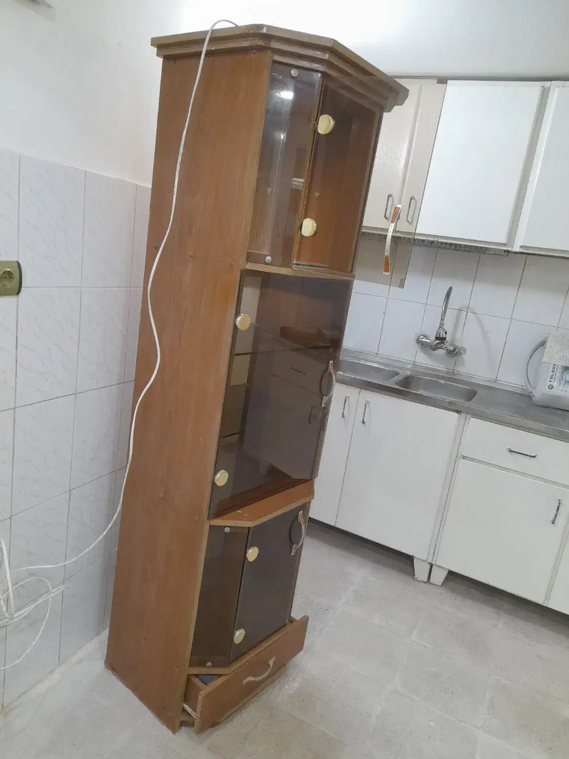 بوفه ام دی اف چراغ دار|بوفه، ویترین، کنسول|لاهیجان, طالقانی|دیوار