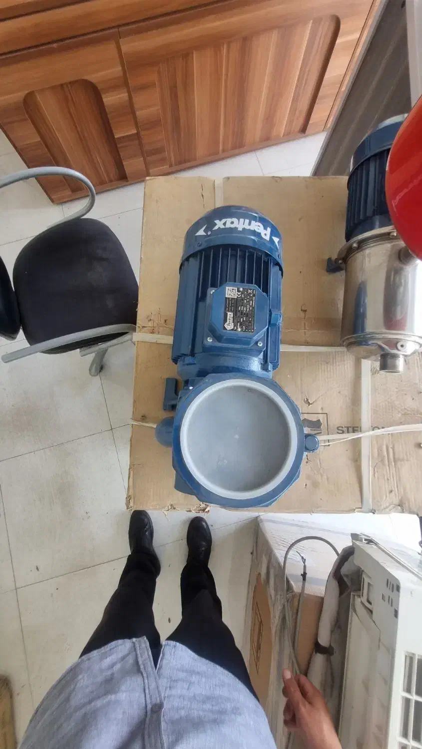 پمپ پنتاکس ایتالیا اصل 4 اینچ اورجینال CST550/4|سایر لوازم برقی|مبارکه, |دیوار