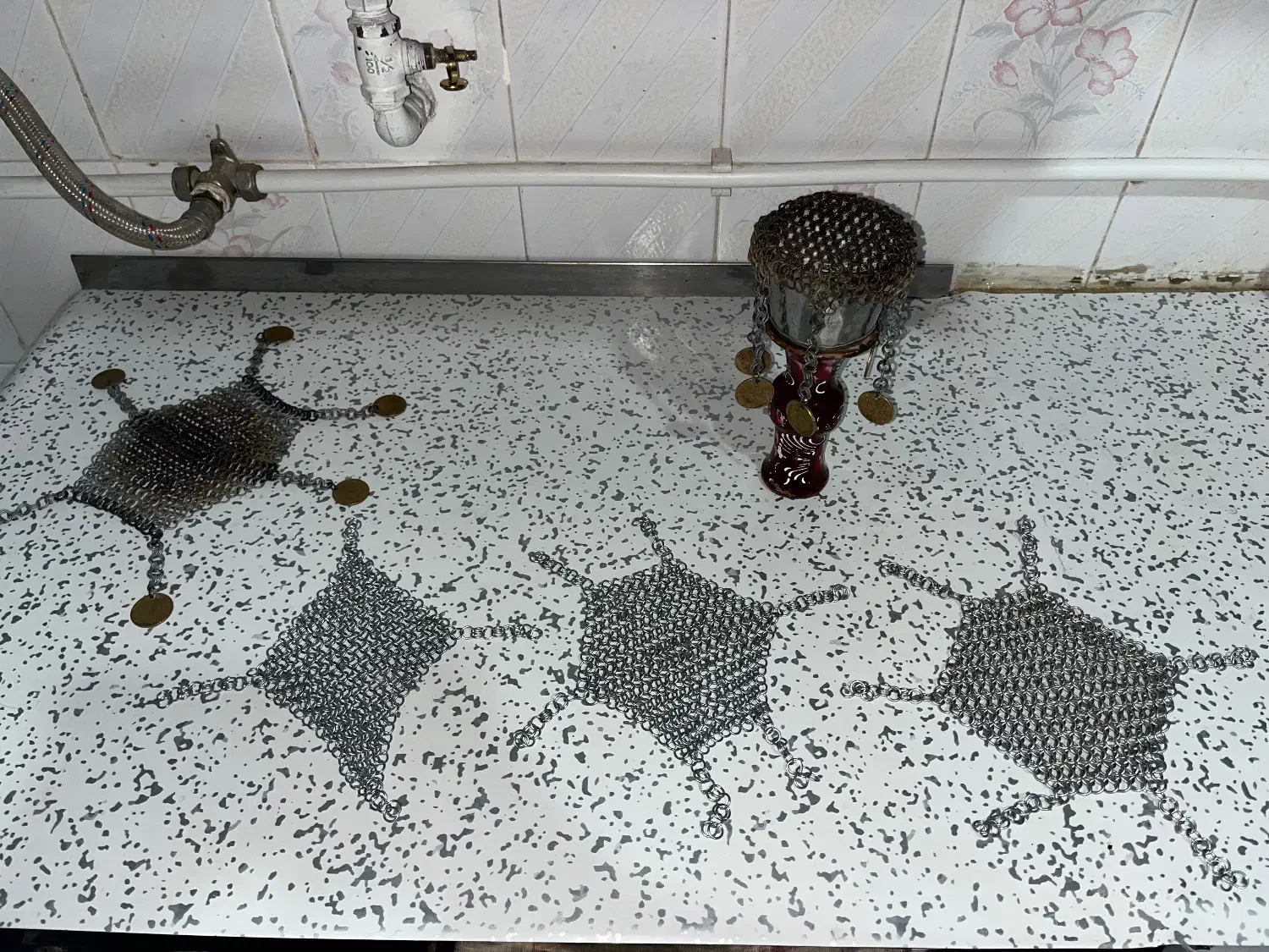 زره پوش قلیان|کلکسیون و سرگرمی|شیراز, هفت تنان|دیوار