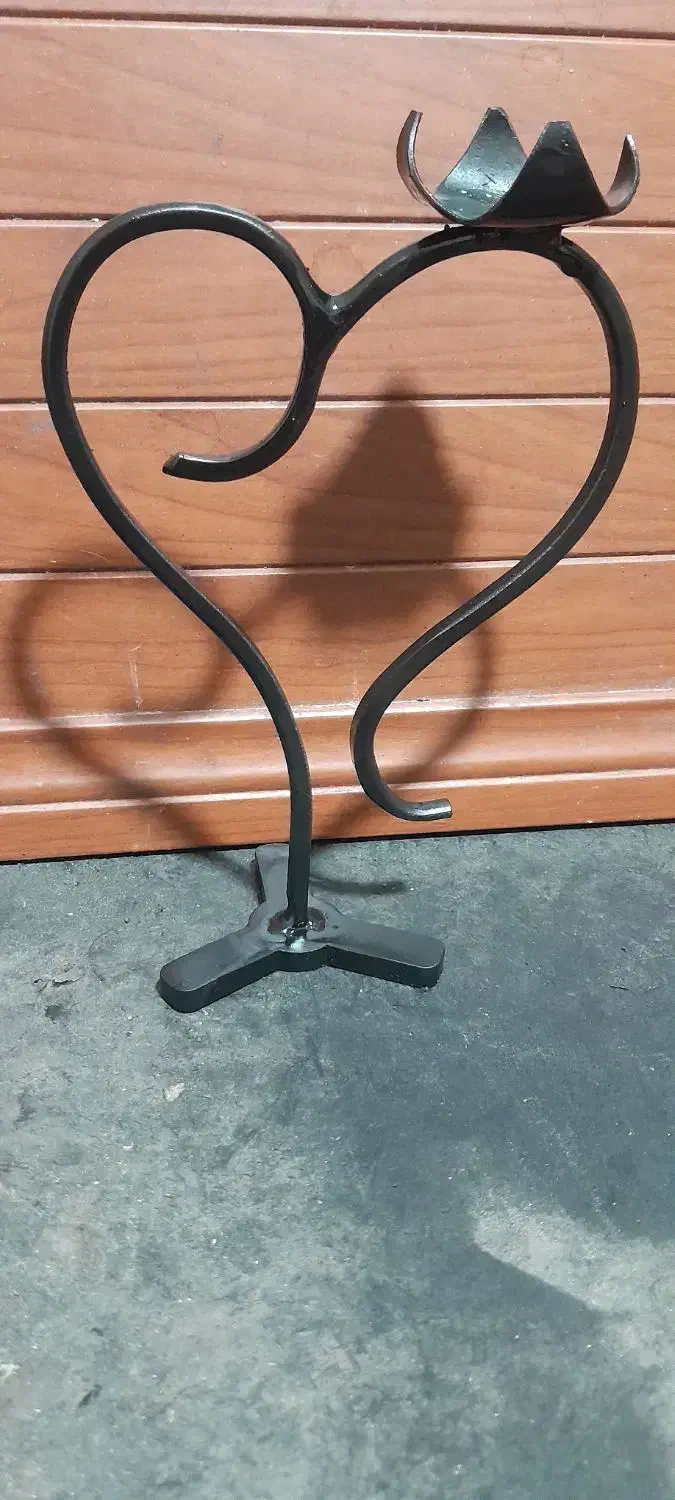 شمعدانی فلزی|مجسمه، تندیس، ماکت|تبریز, |دیوار